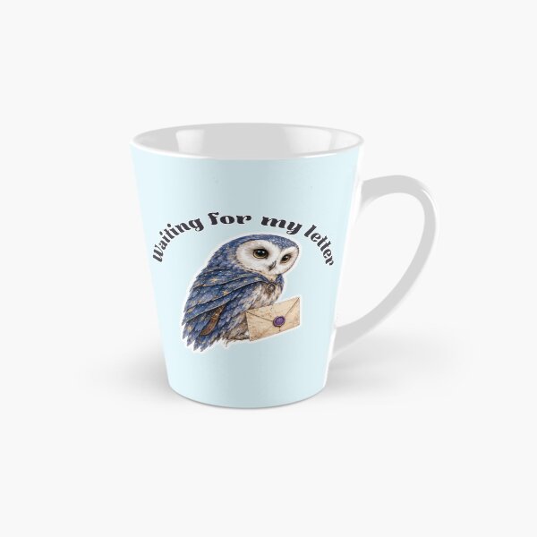Item preview, Waiting for my letter | Owl and letter | Fantasy and magic illustration designed and sold by Love&Geek.