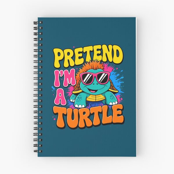 Item preview, Pretend Im A Turtle Neon Character designed and sold by HallelujahToys.