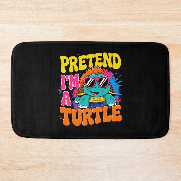 Item preview, Pretend Im A Turtle Neon Character designed and sold by HallelujahToys.