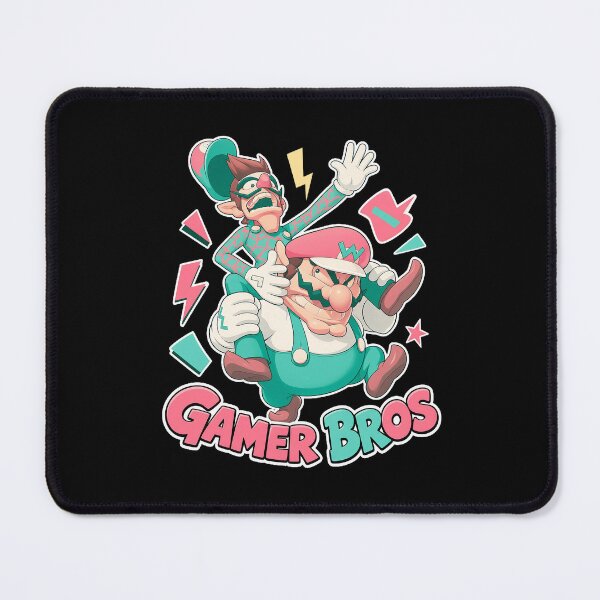 Item preview, Gamer Bros Mario Luigi Parody designed and sold by HallelujahToys.