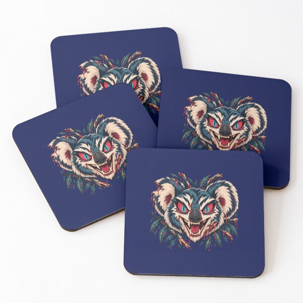 Item preview, Drop Bear Evil Koala Demon Neo Traditional designed and sold by Kromia.