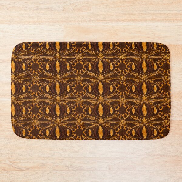Item preview, Golden Leopard Rings Pattern – Boho Safari Print  designed and sold by annenambiro.