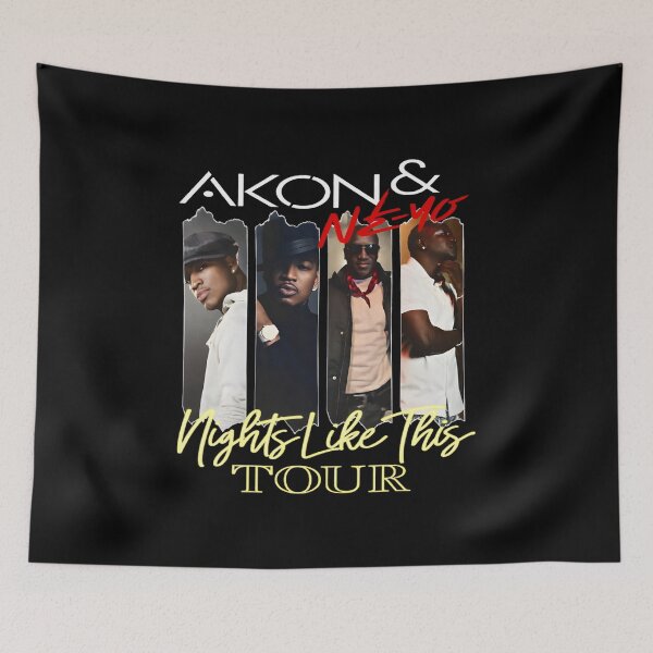 Item preview, N e Y o and A k o n Tour 2026 designed and sold by ZevyStores.