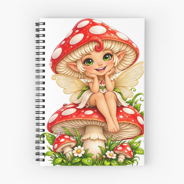 Item preview, Mimichampie, the mushroom fairy of Namaloue designed and sold by cheznamaloue.