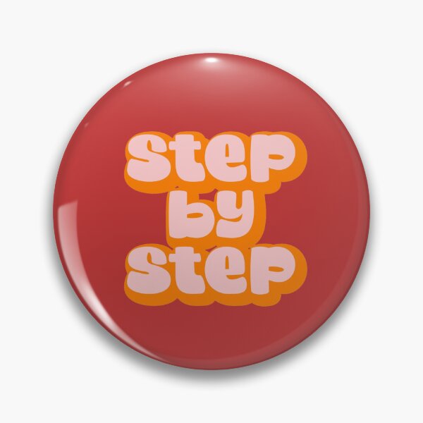 Item preview, STEP BY STEP | retro vintage encouragement  designed and sold by thehappyintrovert .
