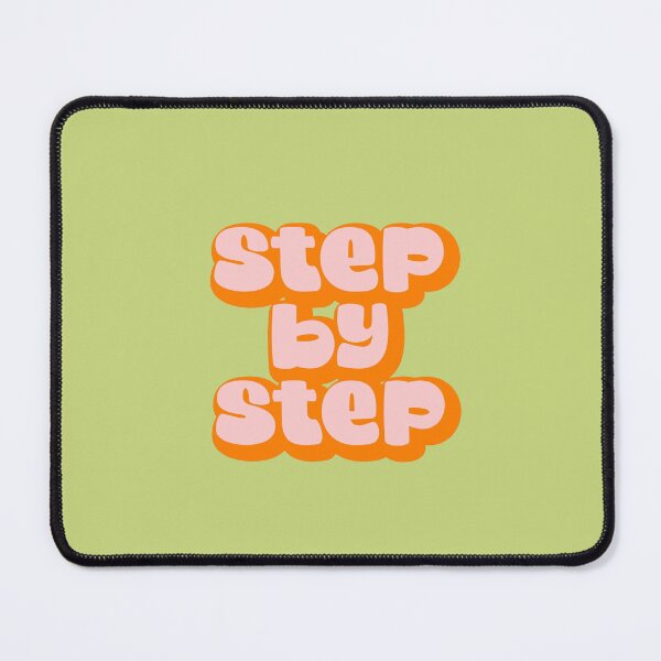 Item preview, STEP BY STEP | retro vintage encouragement designed and sold by thehappyintrovert .