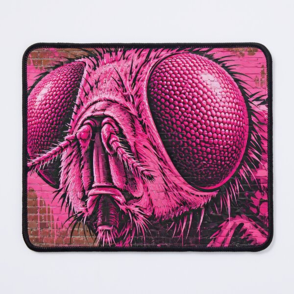 Item preview, Urban mural of a pink fly designed and sold by karlosss.