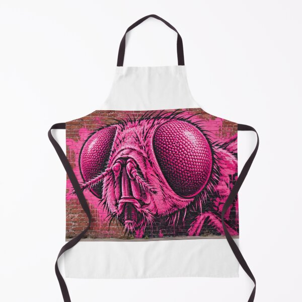 Item preview, Urban mural of a pink fly designed and sold by karlosss.