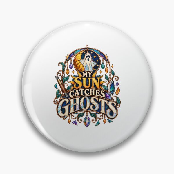 Item preview, My Sun Catches Ghosts Illustrated Glasswork designed and sold by UrbanCanvvas.