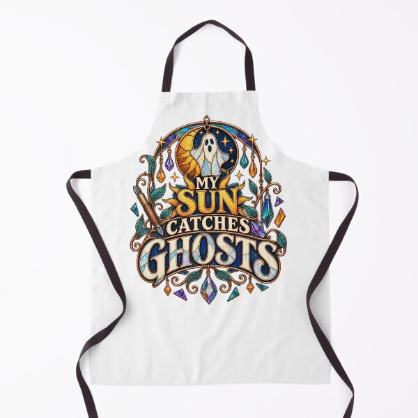 Item preview, My Sun Catches Ghosts Illustrated Glasswork designed and sold by UrbanCanvvas.