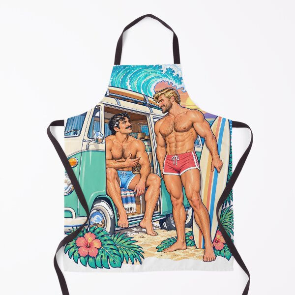 Item preview, Surfs Up Campervan designed and sold by Leatherandsmoke.