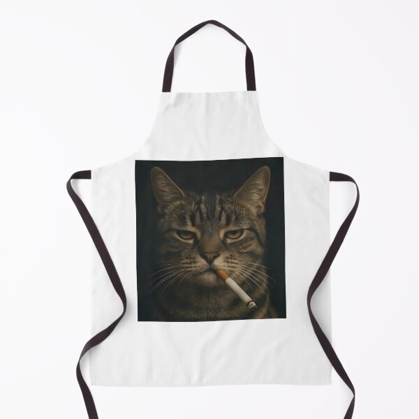 Item preview, Gato gracioso con cigarrillo | Gato fumador gruñón | Edición limitada designed and sold by kidgoback.