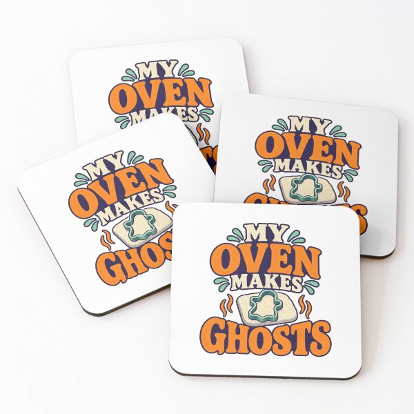 Item preview, My Oven Makes Ghosts Clay Artist Pun designed and sold by UrbanCanvvas.