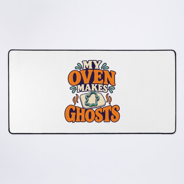 Item preview, My Oven Makes Ghosts Clay Artist Pun designed and sold by UrbanCanvvas.