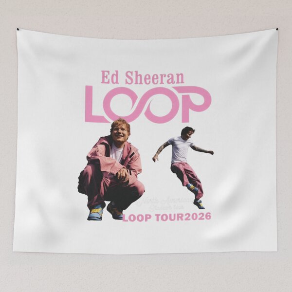 Item preview, Ed Sheeran Loop Tour 2026 designed and sold by QekiFJCute.