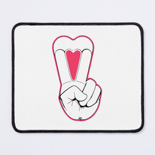 Item preview, Peace and love symbol designed and sold by Kevscabinet.