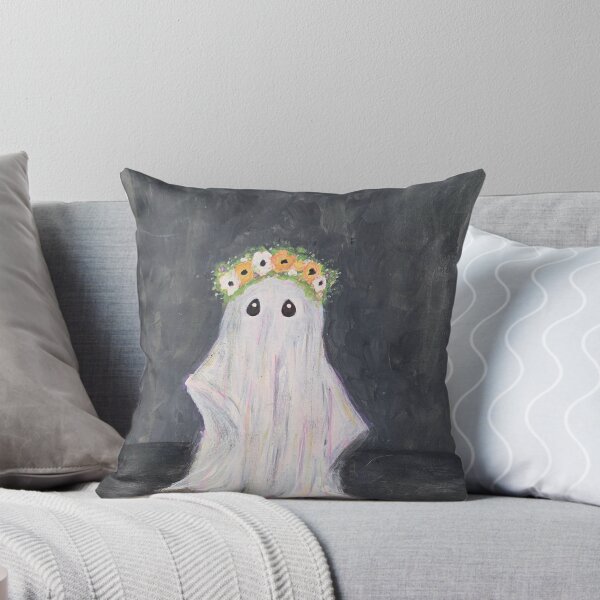 Item preview, Flower crown ghost designed and sold by snowwolfey.