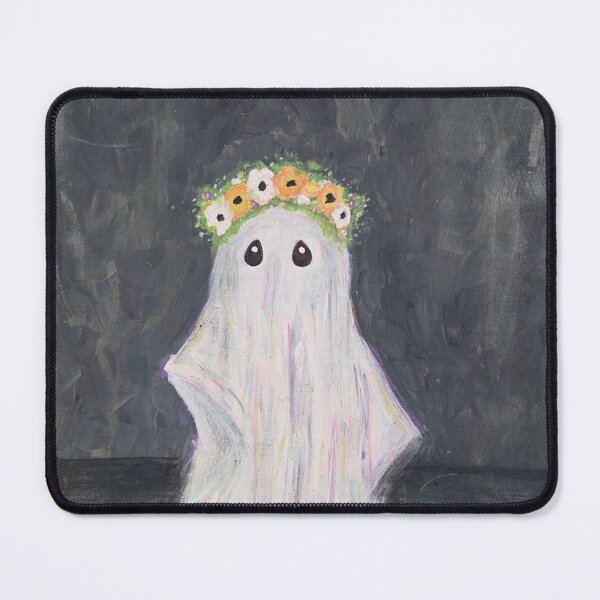 Item preview, Flower crown ghost designed and sold by snowwolfey.