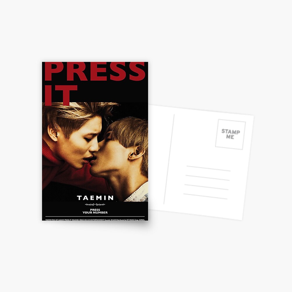 テミン act1 act2 2kids move press itポストカード 【公式通販】