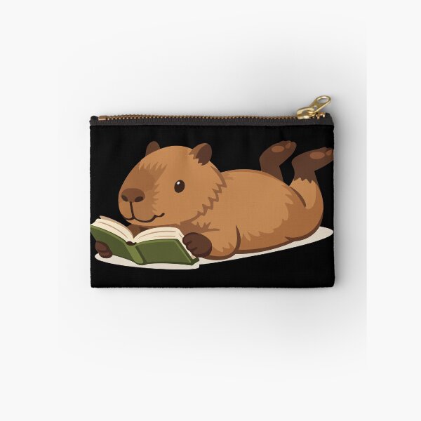 Item preview, Capybara Cartoon Reading Book  designed and sold by stylishdzign.
