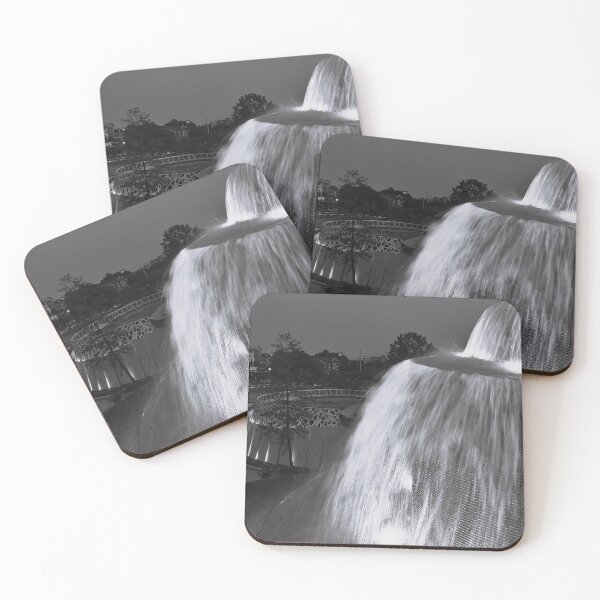 Item preview, Finlay Park Fountain Close Up BW designed and sold by LisaWootenPhoto.