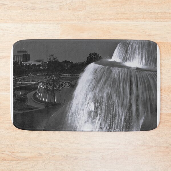 Item preview, Finlay Park Fountain Close Up BW designed and sold by LisaWootenPhoto.