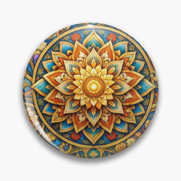 Item preview, Radiant Floral Mandala Vision designed and sold by Sigtrix.