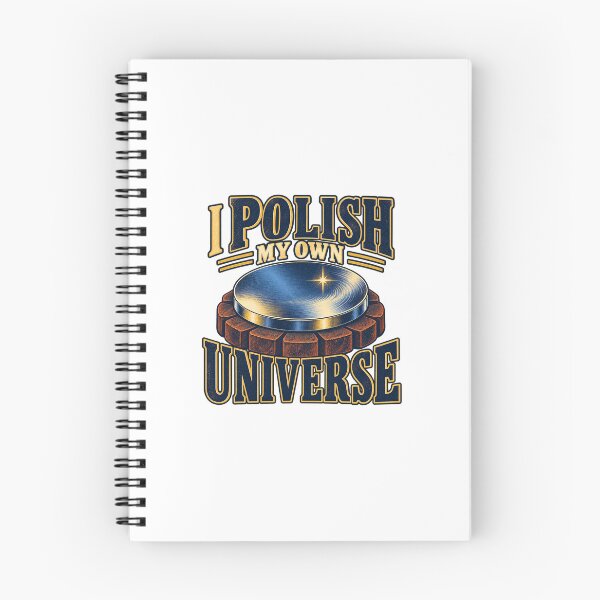 Item preview, I Polish My Own Universe Telescope Pun designed and sold by UrbanCanvvas.