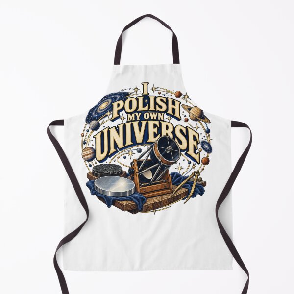 Item preview, I Polish My Own Universe Illustrated Telescope designed and sold by UrbanCanvvas.