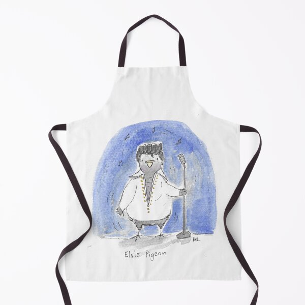 Item preview, Elvis Presley Pigeon Illustration designed and sold by DebTheZeb.