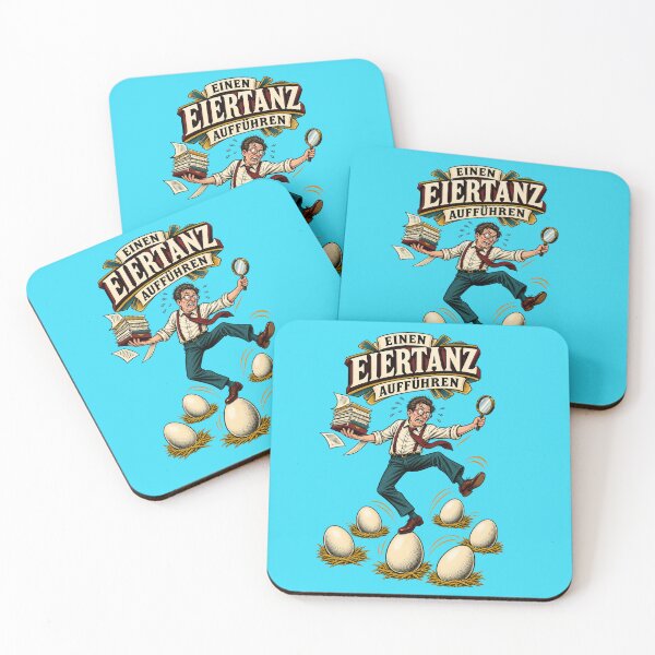 Item preview, Walking on Eggshells Funny Retro Office Humor Comic designed and sold by SVox.
