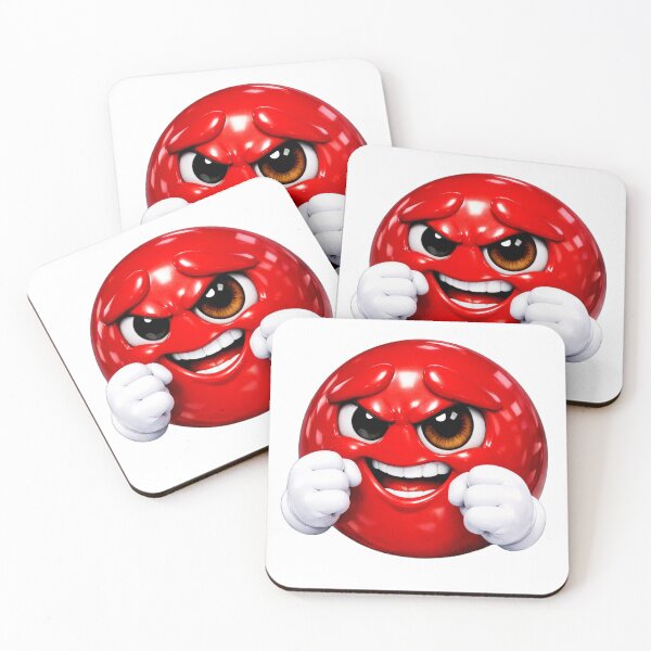 Item preview, Anger: Red Emoji Collection  designed and sold by EscapeArtist13.
