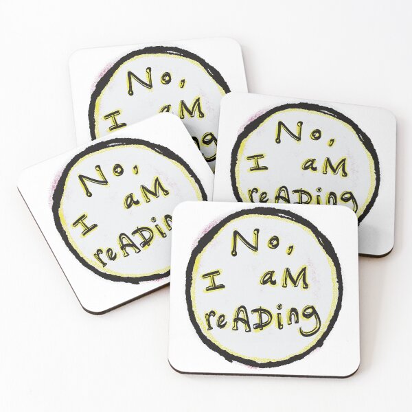 Item preview, No, I am reading. designed and sold by SombreroDoodles.