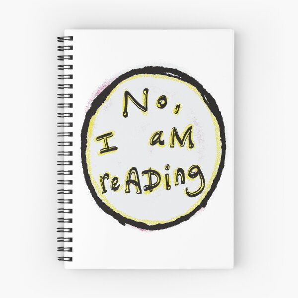 Item preview, No, I am reading. designed and sold by SombreroDoodles.