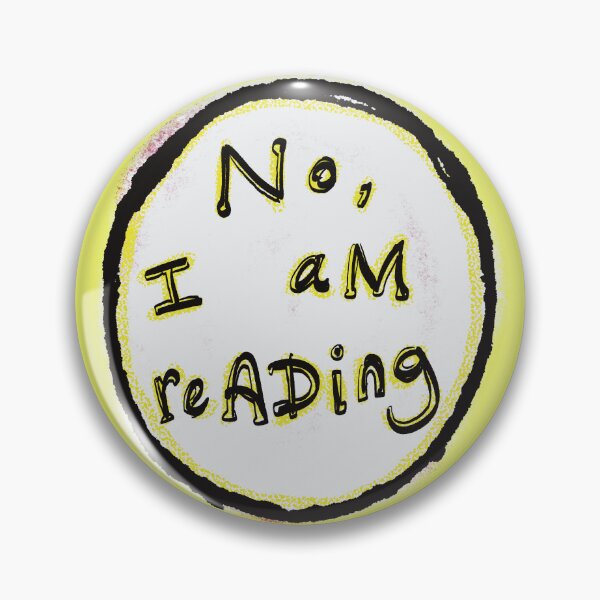 Item preview, No, I am reading. designed and sold by SombreroDoodles.