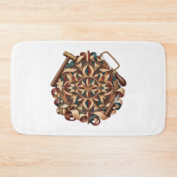 Item preview, Decorative Marquetry Veneer Sunburst designed and sold by UrbanCanvvas.