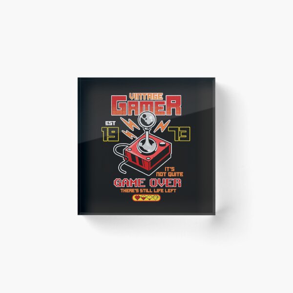 Item preview, Vintage Gamer Since 1973 Funny Birthday Gaming designed and sold by JRRTs.