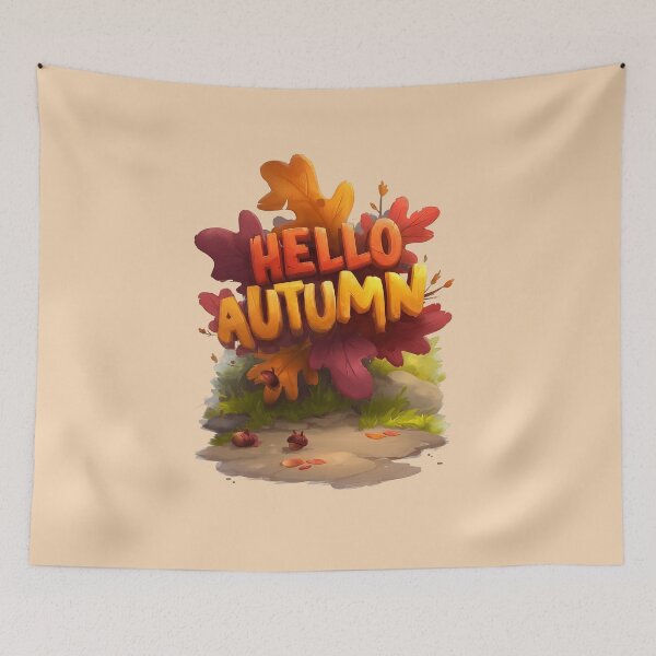 Item preview, Hello Autumn designed and sold by Helenaphotoart.