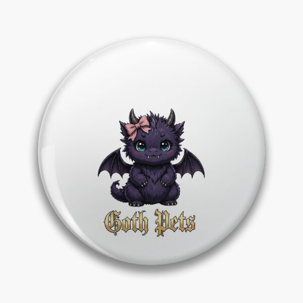 Item preview, Dragon Black goth  designed and sold by Goth Pets .