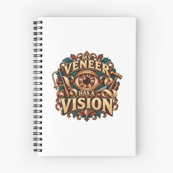 Item preview, My Veneer Has a Vision Illustrated Woodcraft designed and sold by UrbanCanvvas.