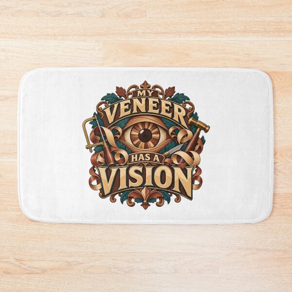 Item preview, My Veneer Has a Vision Illustrated Woodcraft designed and sold by UrbanCanvvas.