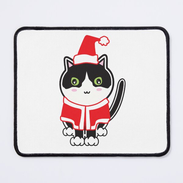 Item preview, Santa Claws Cute Santa Christmas Cat designed and sold by Kimonokatt.