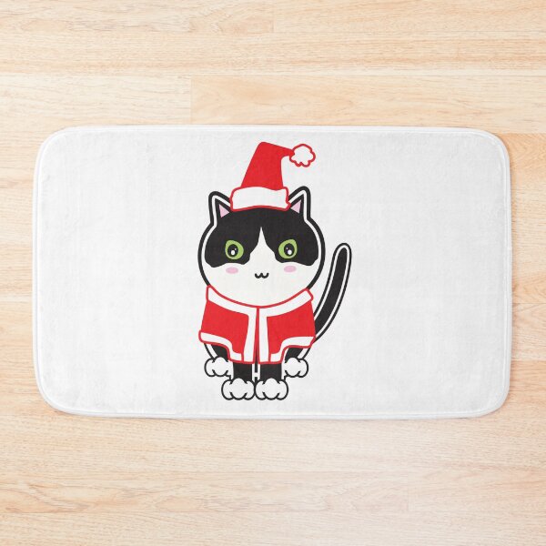 Item preview, Santa Claws Cute Santa Christmas Cat designed and sold by Kimonokatt.