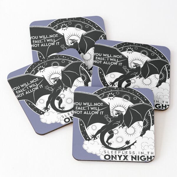 Item preview, Opalite/ Empyrean Crossover Onyx Night/ You Will Not Fall designed and sold by Fans-Lucky-13.