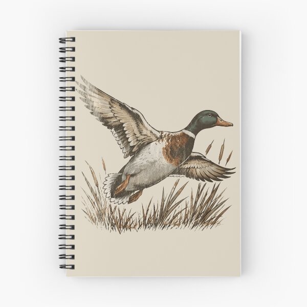 Item preview, Vintage Mallard Duck Flying Wetland Hunting Nature Wildlife Graphic designed and sold by Miniadecal.