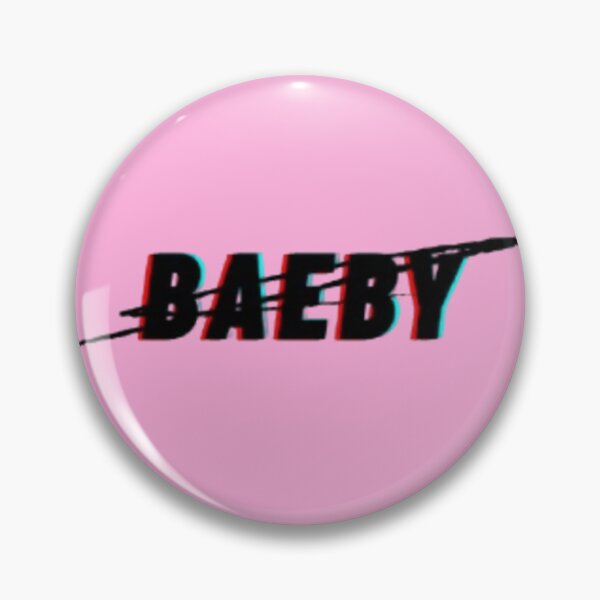 Item preview, Baby Retro Glitch Typography designed and sold by designbyuzi.