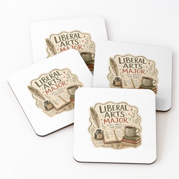 Item preview, College Gift - Liberal Arts Major Will Write for Food designed and sold by RedRubyBubble.