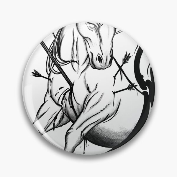 Item preview, Wounded Horse designed and sold by SoyRen.