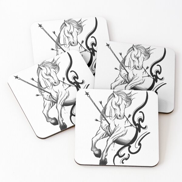 Item preview, Wounded Horse designed and sold by SoyRen.