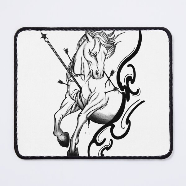 Item preview, Wounded Horse designed and sold by SoyRen.